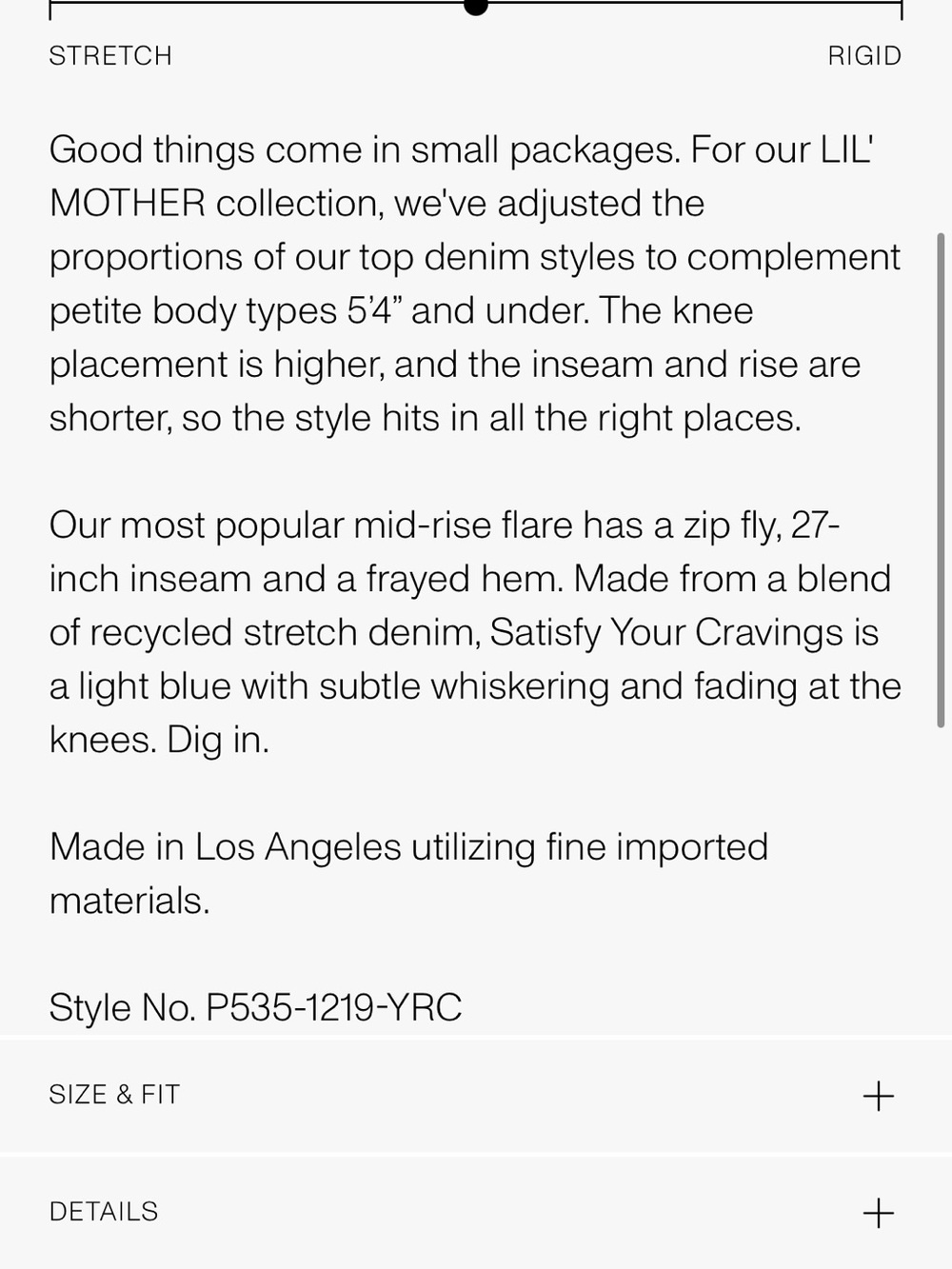 Light Blue Women's Denim Jeans - Mothers Weekender fray - Picture 7 of 7